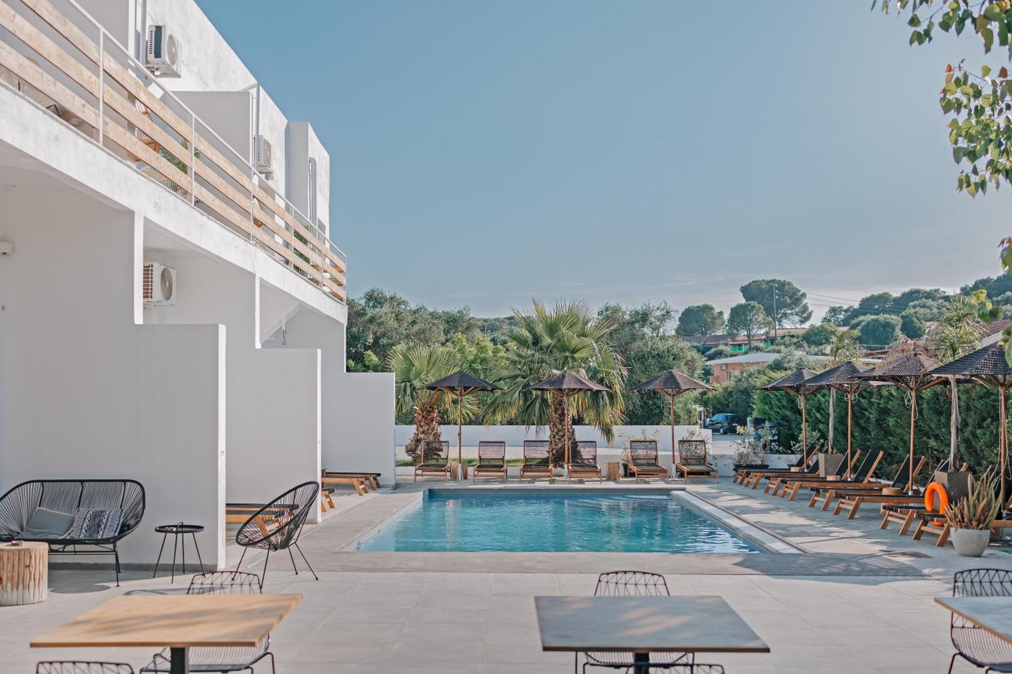 Olive Grove Suites Boutique Hotel Moraítika Eksteriør bilde