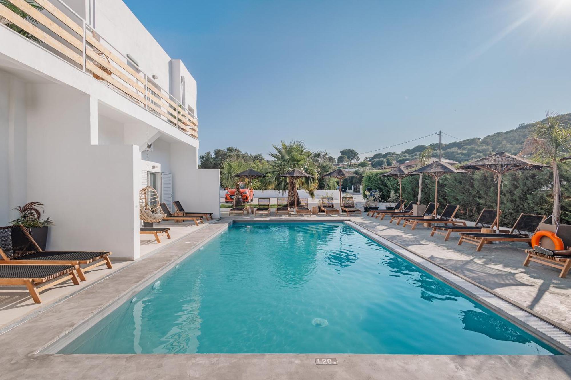 Olive Grove Suites Boutique Hotel Moraítika Eksteriør bilde